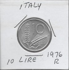 ITALIA 10 LIRE 1976R ARATRO
