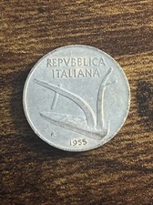 1955 Italia 10 dieci lire
