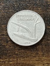 Aratro alluminio 10 lire 1954