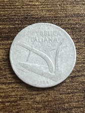Aratro alluminio 10 lire 1954