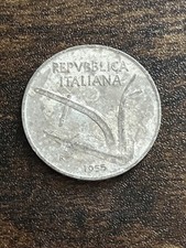 1955 Italia 10 dieci lire